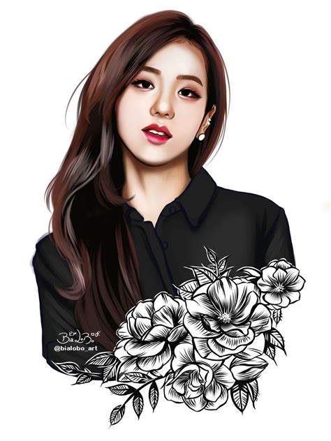 Download Fanart Blackpink Jisoo Drawing PNG ~ Jisoo Blackpink Profile ...