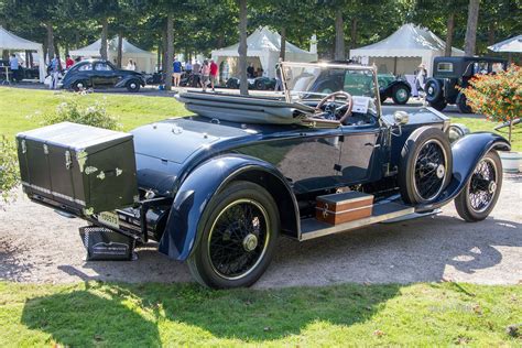 Rolls Royce Hp Silver Ghost Piccadilly Roadster Rear View