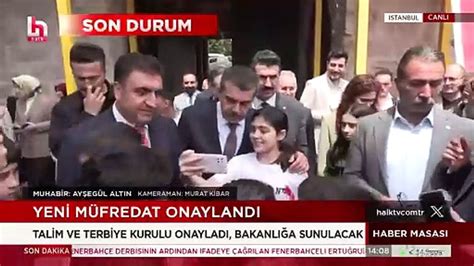 Milli Eğitim Bakanı ndan müfredat sorusuna elle müdahale