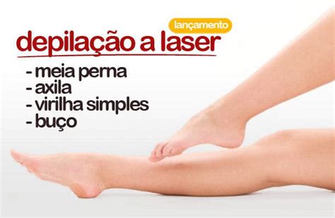 Sess O De Depila O A Laser Para Meia Perna Inferior Axila