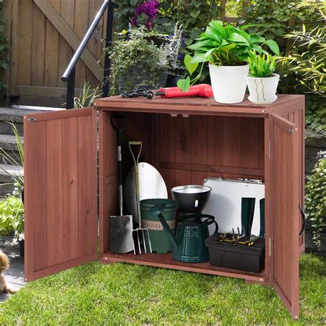 Garden Storage Cabinet with Double Doors Sale, Price & Reviews ...