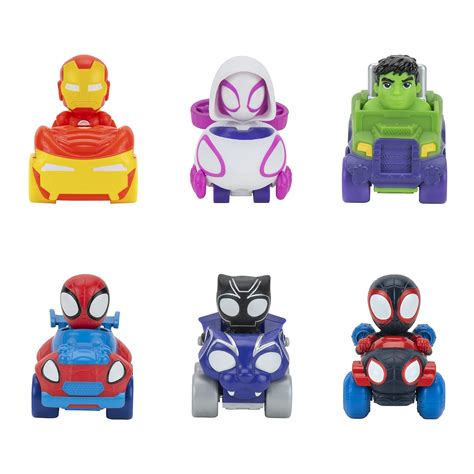 Buy Marvel Spidey And His Amazing Friends Pack Six Inch Amazing