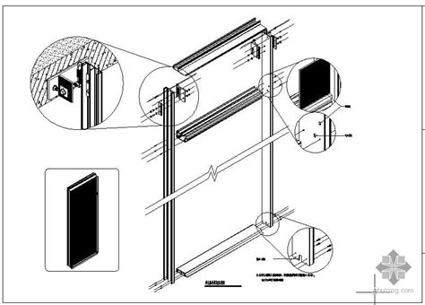 某玻璃幕墙三维节点构造详图 幕墙结构节点详图 筑龙结构设计论坛