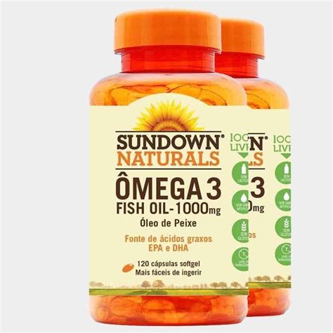 Kit Fish Oil Leo De Peixe Mg Sundown C Psulas P O De A Car