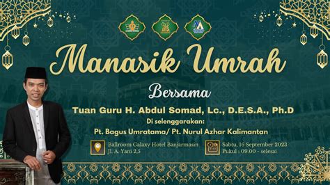 Live Apakah Amal Umroh Saya Diterima Manasik Umroh Akbar Bersama