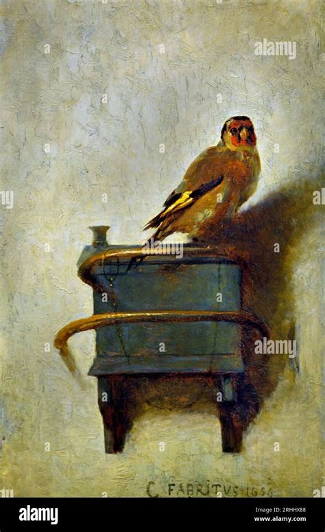 The Goldfinch 1654 Carel Fabritius (1622–1654) Dutch the Netherlands ...