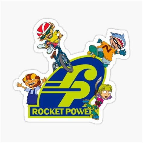 90s Nickelodeon Stickers for Sale | Rocket power, Power logo, Stickers