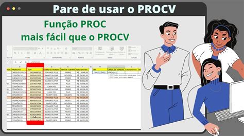 mais fácil que o PROCV FUNÇÃO PROC YouTube