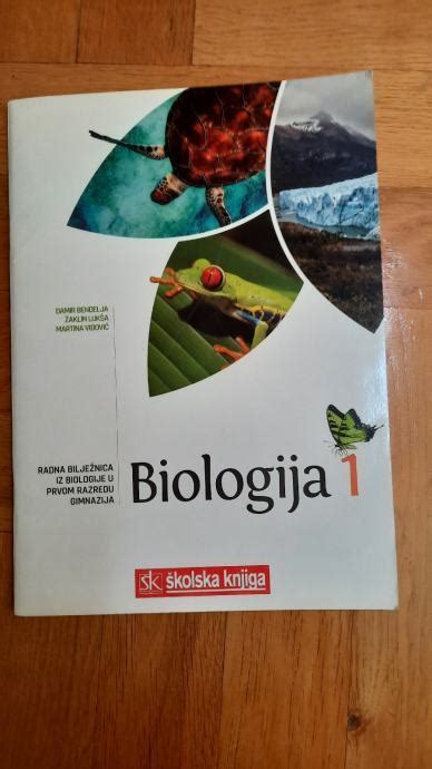 Radna bilježnica iz Biologije 1 razred