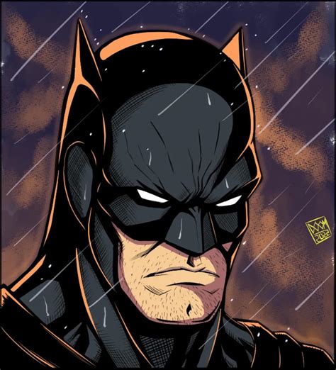 Batman Face Comic