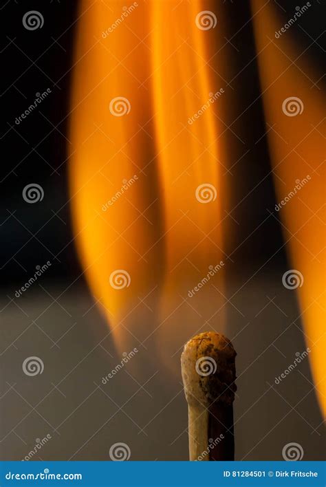 Burning Match Stock Image Image Of Light Inferno Soften 81284501