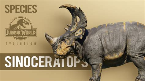 Sinoceratops Species Profile Jurassic World Evolution Youtube