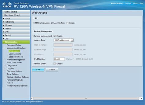 Configuring Ciscos Small Business Rv W Wireless N Vpn Firewall