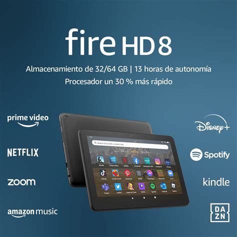 Nueva tablet Amazon Fire HD 8 una tablet para niños y adultos