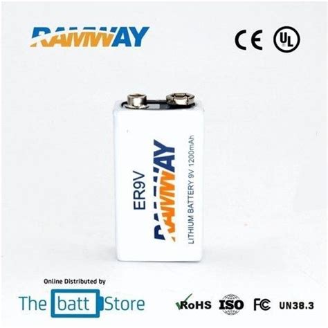 Ramway Er V V Primary Lithium Battery Nominal Voltage Volt V At