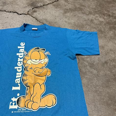 Vintage 70s Garfield Jim Davis Fort Lauderdale T Depop