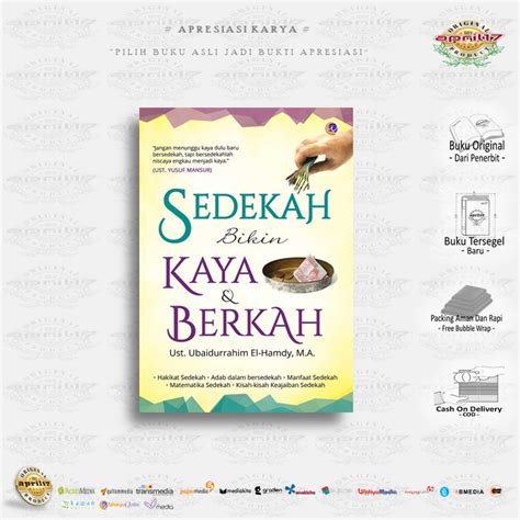 Jual Buku Sedekah Bikin Kaya Berkah Shopee Indonesia