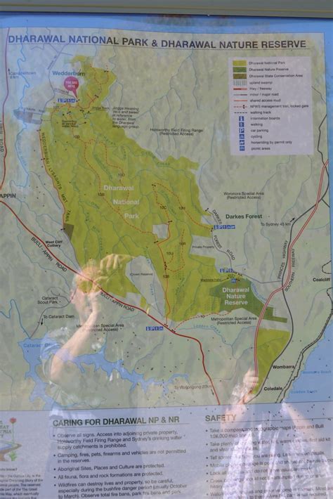 Map Map Of The Dharawal National Park Doug Ford Flickr