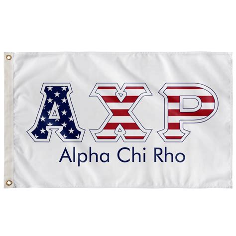 Alpha Chi Rho Stars And Stripes Greek Flag Designergreek2