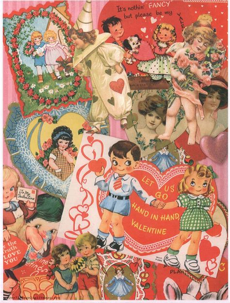 Printable Free Printable Vintage Valentines