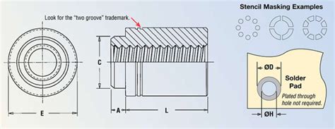 Smtso M Et Reelfast Surface Mount Nuts And Spacers Standoffs