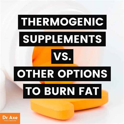 Thermogenic Supplements Vs Other Options To Burn Fat Tendig