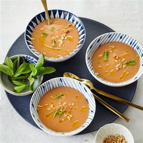 Melonen Gazpacho Rezept Essen Und Trinken