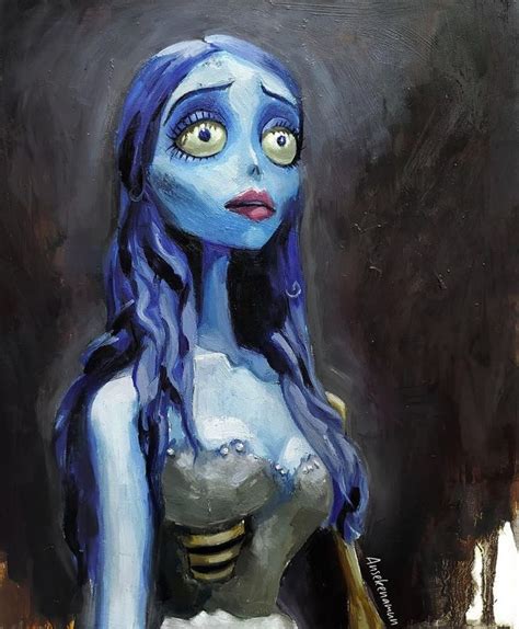 Corpse Bride Giclee Art Print Tim Burton Gothic Art Print Gothic Art