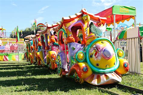 Toon Town Train Brass Ring Amusements Midway Of Fun