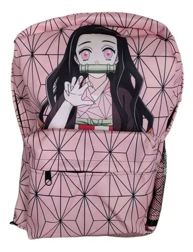 Mochila Escolar Demon Slayer Nezuko Frete Gr Tis