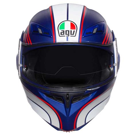 Agv Compact St Boston Helmet Blue White Red Ag 1021a2hy 011 Modular