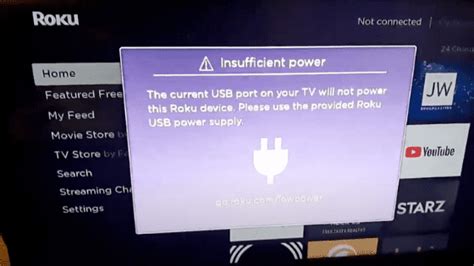 Roku Low Power Insufficient Power EASY Fix