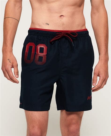 Superdry Water Polo Swim Shorts Mens Swimwear