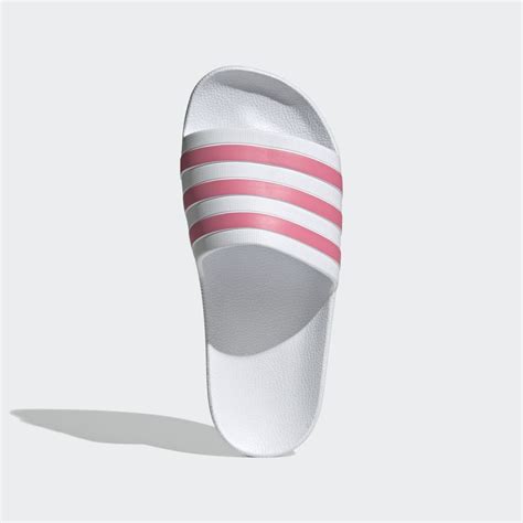 Adidas Adilette Aqua Slides White Adidas Lk