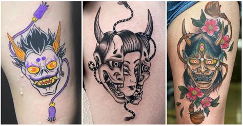 UPDATE: 36 Powerful Hannya Mask Tattoos (August 2020)