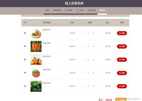 Java基于springbootvue的社区菜店 线上买菜系统elementui淘菜菜代码vue Csdn博客