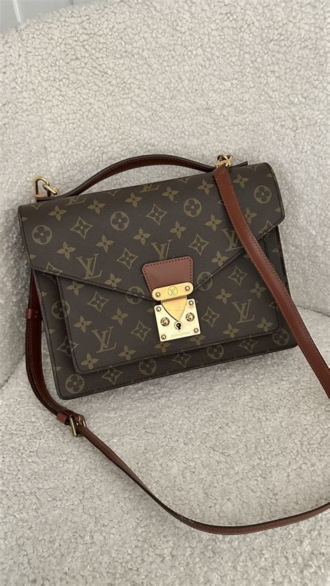 Louis Vuitton Monceau Shoulder Bag