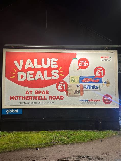 Retailer Partners With Spar Scotland For Tailored Outdoor Advertising