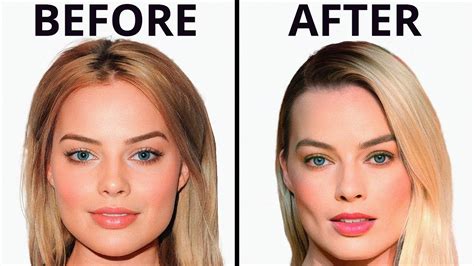 How Margot Robbie Became Barbie In Real Life Plastic Surgery Analysis Youtube