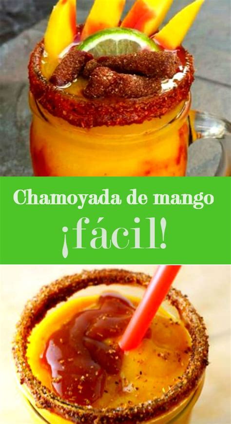 Chamoyada de mango fácil CocinaDelirante