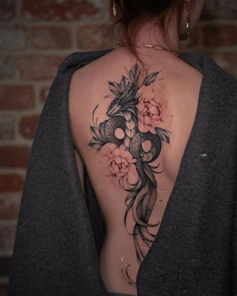 Pin by arisha on Образы Dragon tattoo Flower tattoo Tattoos