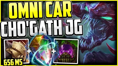 Full Speed Full Tank Cho Gath Jungle Build Crushes Solo Queue Cho