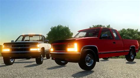 1988 1998 Chevy GMC 2500 Cabina Singola V1 0 0 0 Farming Simulator 22