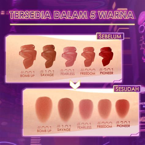 Jual PROMO FOCALLURE SwitchMode Matte Lip Tint Super Long Lasting