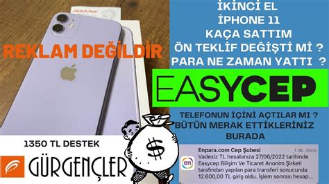 EASY CEP BUY BACK TELEFON SATMAK REKLAM DEĞİLDİR GÜRGENÇLER 1350