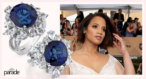 Celebrities With Sapphire Engagement Rings