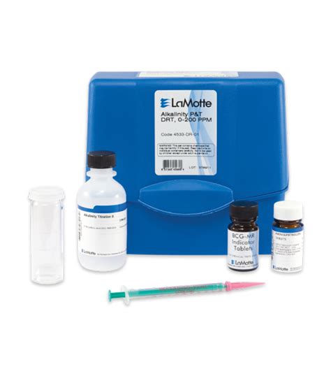 Phenolphthalein Total Alkalinity Test Kit LaMotte Eliminate