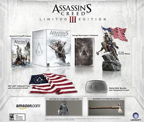 Assassins Creed 3 Limited Edition Collectors Ps3 Game Games Loja De Games Online Compre