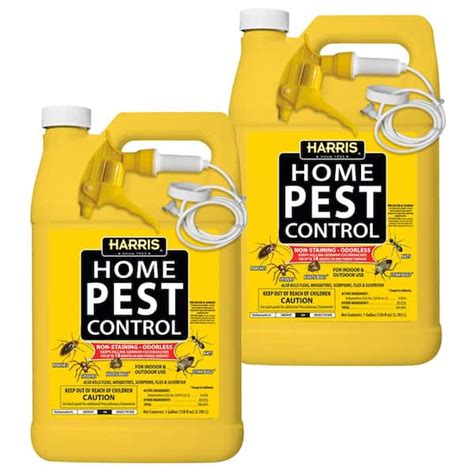 Harris 1 Gal Home Pest Control Insect Killer Spray 2 Pack 2hpc 128 The Home Depot