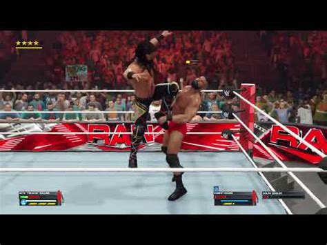 Wwe K Universe Mode Raw Week Seth Freakin Rollins Vs Robert Roode